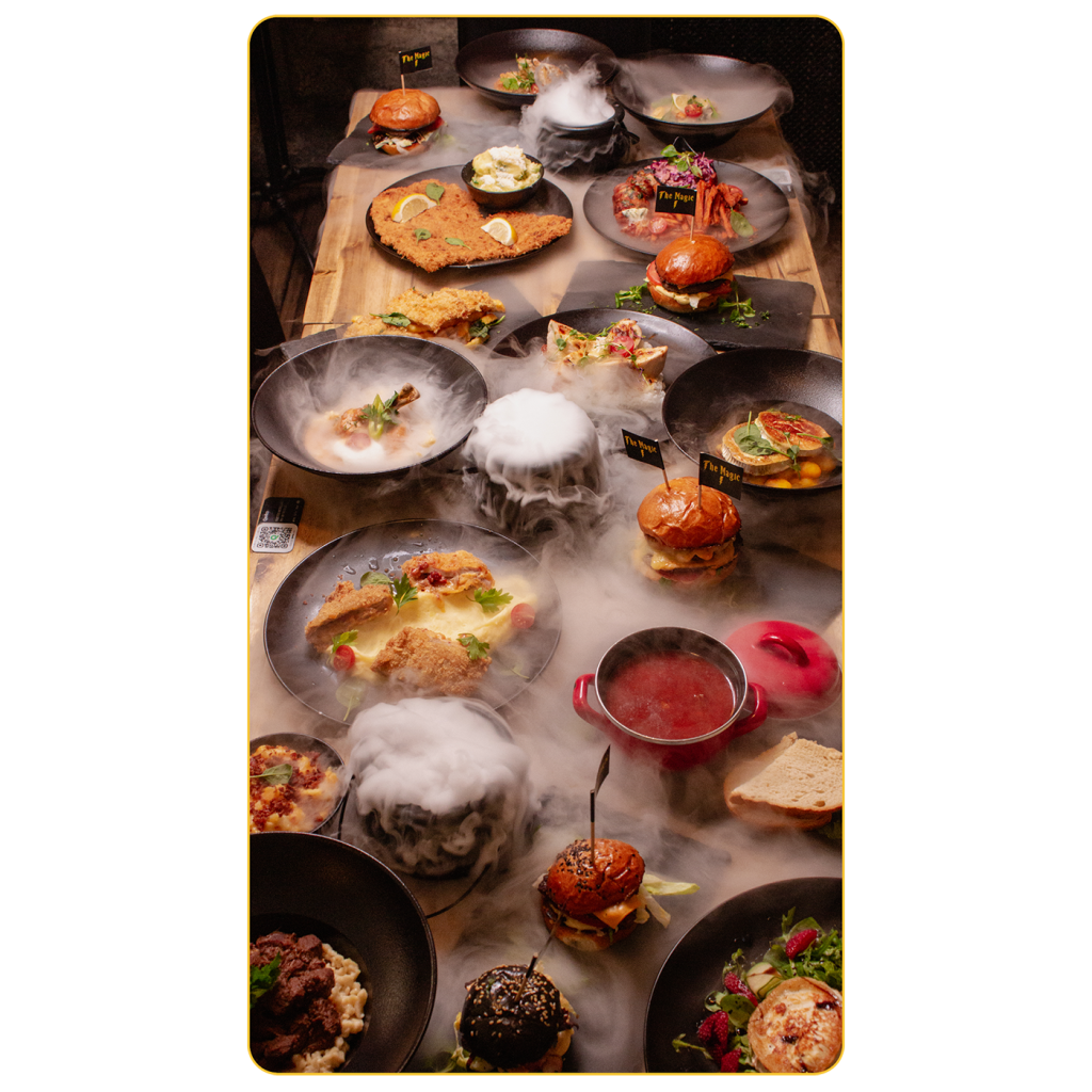 Tematikus étterem mágikus fogásokkal